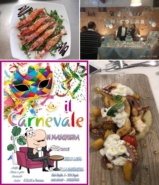 Gli interni di La Nuova Mangiatoia