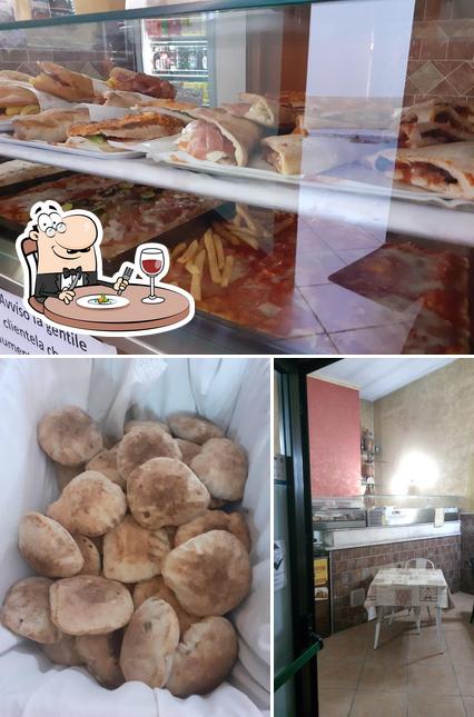 Guarda la immagine che presenta la cibo e interni di Pizzeria D'Asporto L'Angolo Giusto