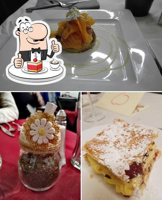 Ristorante Lo Scoglio Prato propone un'ampia varietà di dessert