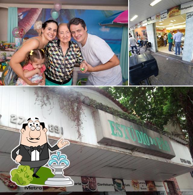 O exterior do Estúdio do Pão