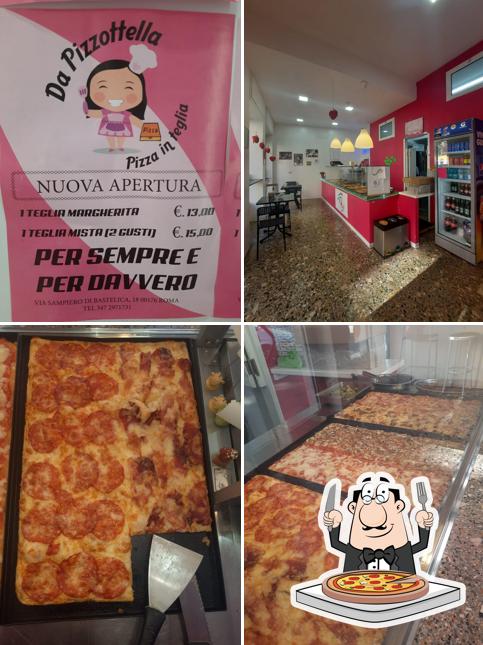 A Da Pizzottella, puoi goderti una bella pizza