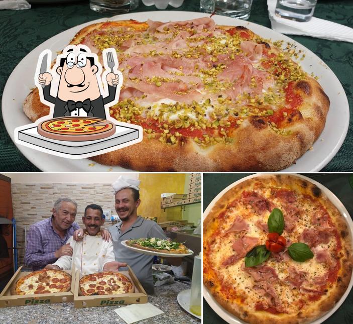 Scegli una pizza a Mancia e fà manciari Trattoria