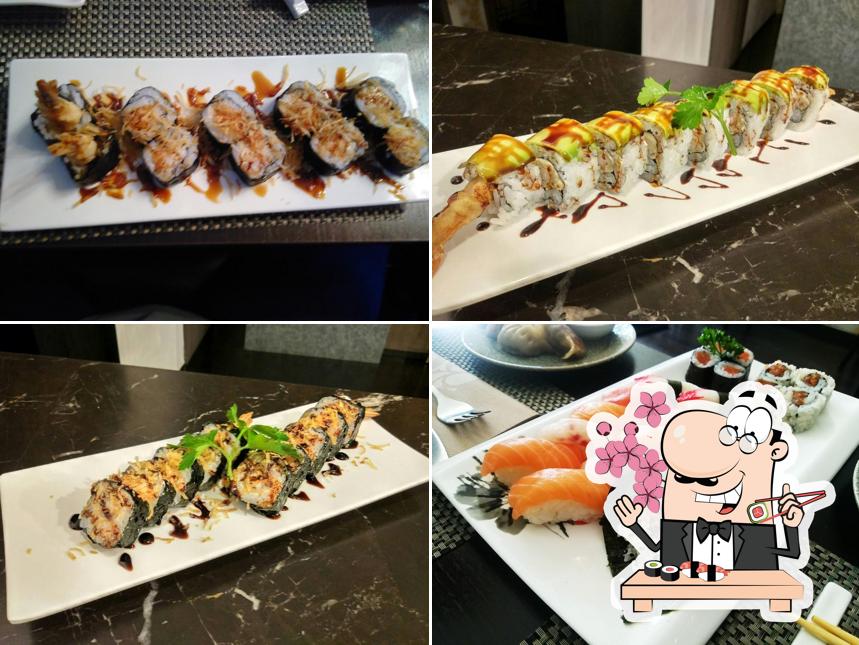 Ordina le diverse opzioni di sushi