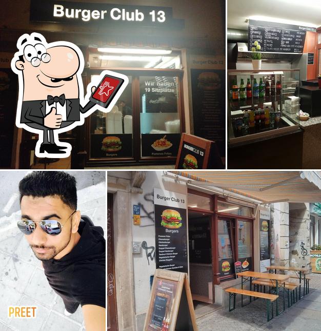 Взгляните на фото фастфуда "Burger Club 13"