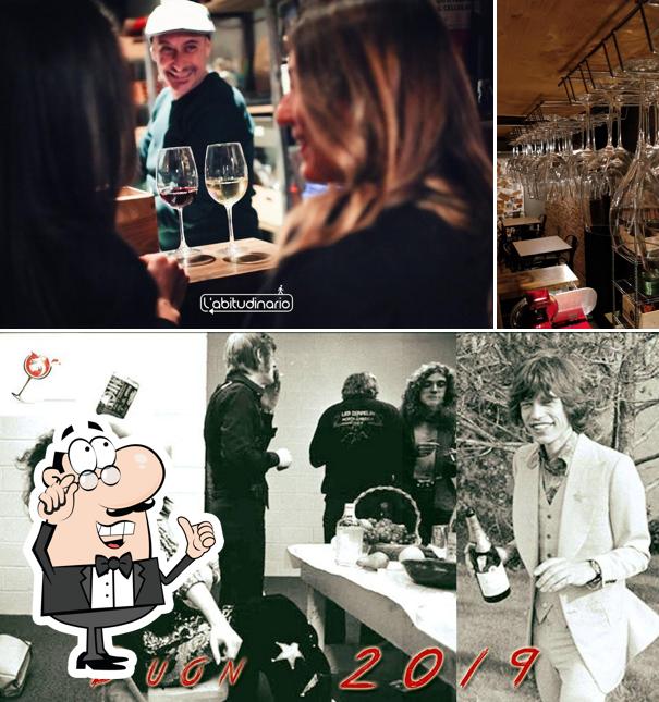 Gli interni di La Volpe e il Vino