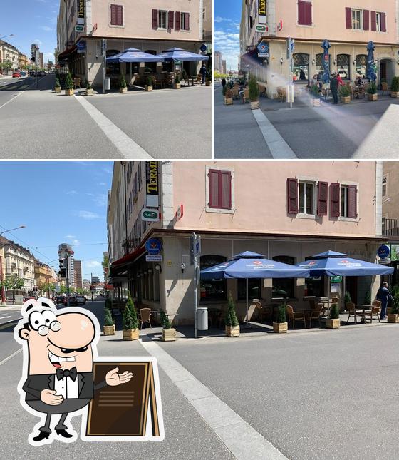 Gli esterni di Brasserie Terminus