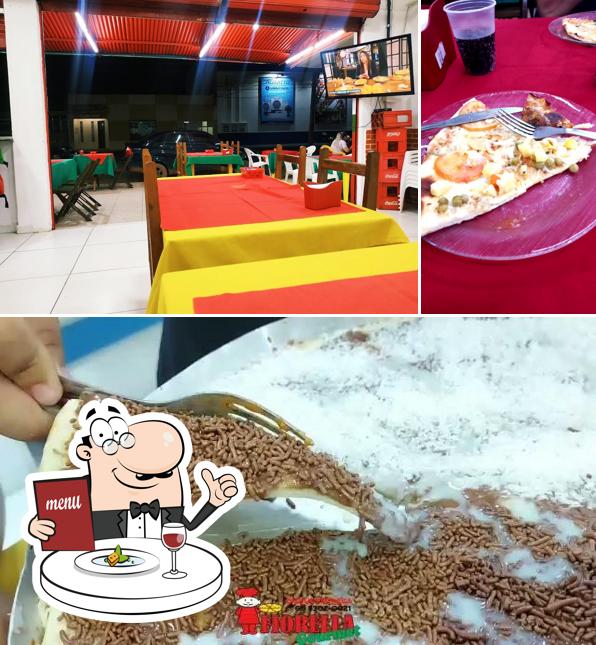 Comida em Gregoriu's Espetaria e Pizzaria