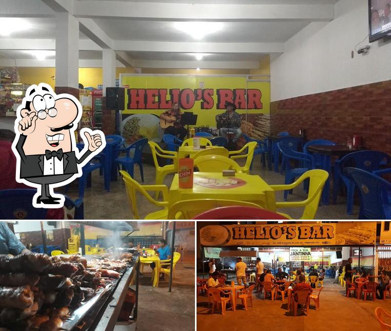 Veja imagens do interior do Helio's Delivery - Jantinha & Porções