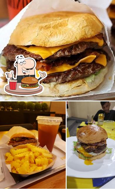 Peça um hambúrguer no Jeronimo Burger DF Plaza