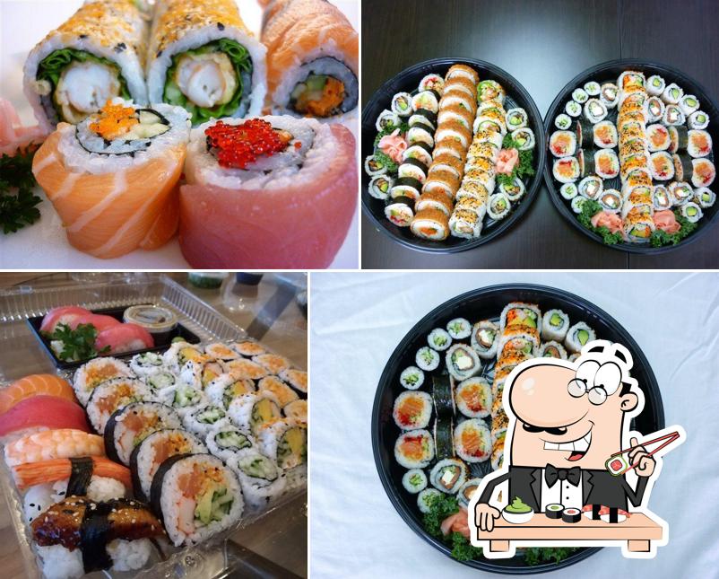 Commandez de nombreuses options de sushi