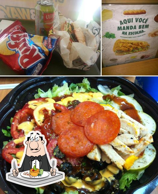 Comida em Subway