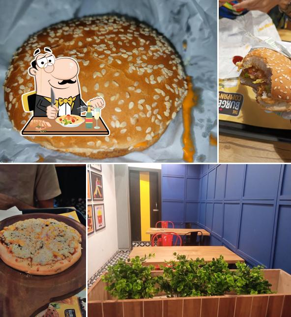 Food at The Burger company