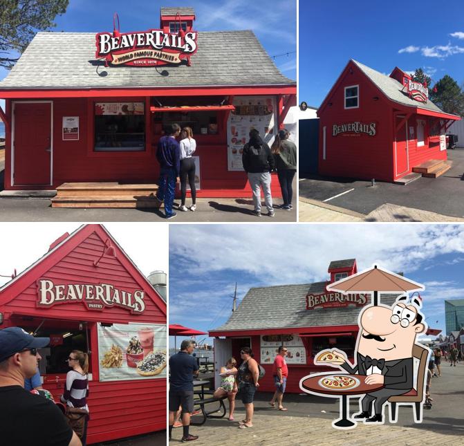 Jetez un coup d’œil à quoi ressemble BeaverTails Halifax Waterfront à l'extérieur