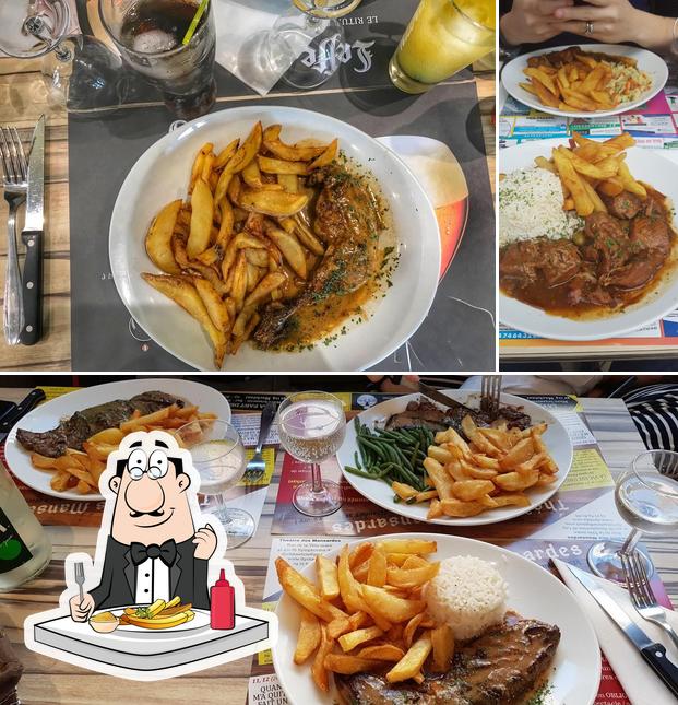 Dégustez des frites à Brasserie Maxim