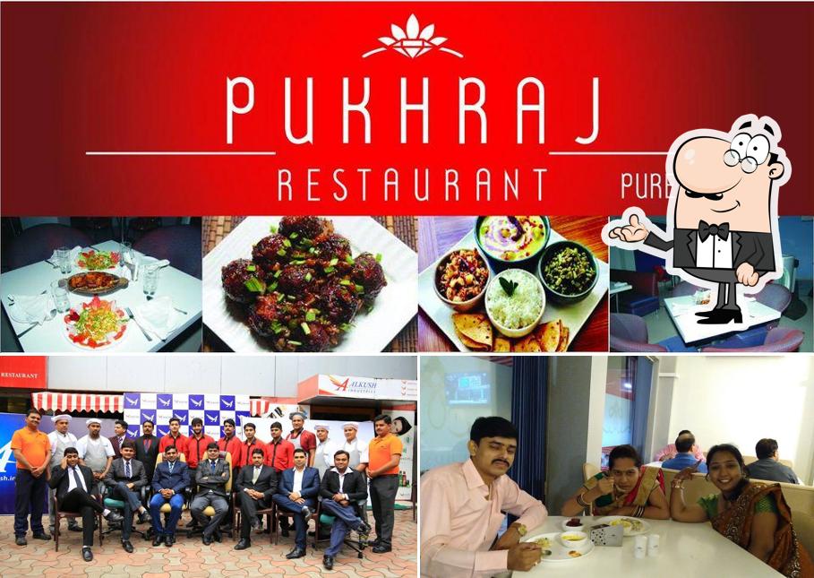 Pukhraj Restaurant is distinguished by interior and food