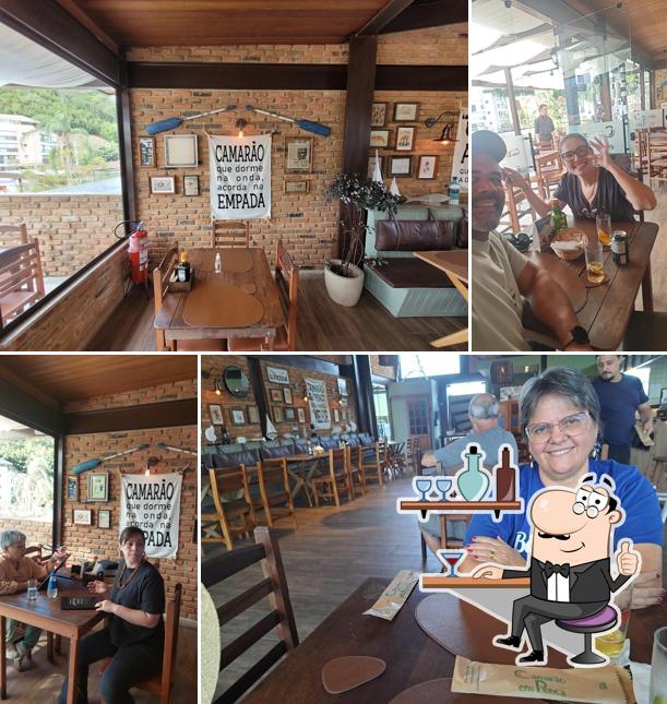 O interior do Camarão em Penca