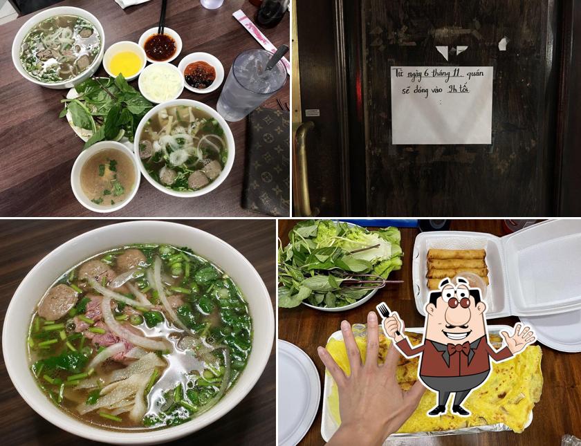 Pho Con Bo in Houston Restaurant menu and reviews