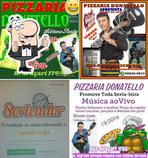 Pizzaria Donatello em Curitiba