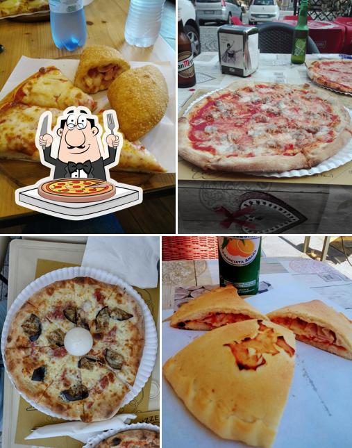 Prenditi tra le molte varianti di pizza