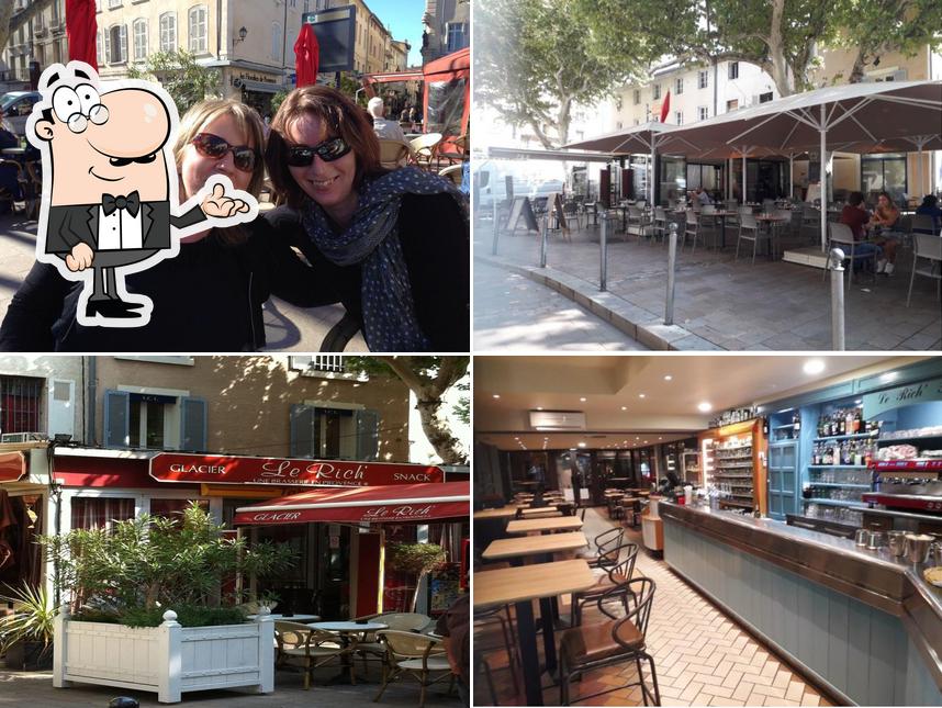 L'intérieur de Restaurant Carpentras - Le Rich'Bar - Tabac