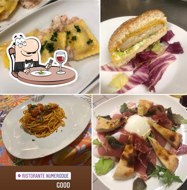 Cibo al Ristorante Numero Due