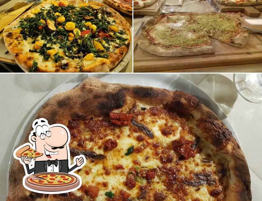 Probiert eine Pizza bei Al Grano Antico Pizza & Restaurant Gourmet