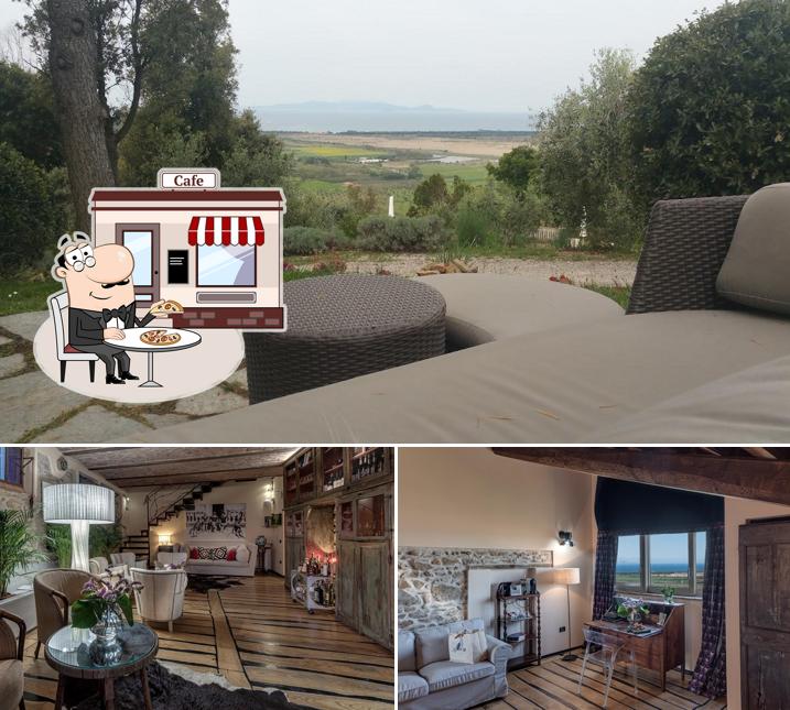 Goditi la vista dall'area esterna di Be Vedetta Relais & Glamping - Scarlino Maremma Toscana