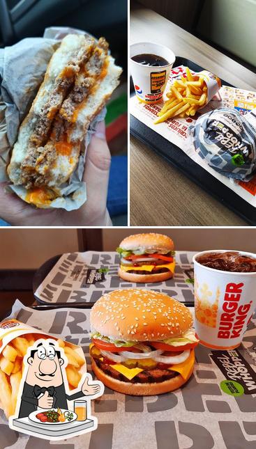 Comida em Burger King Drive Thru