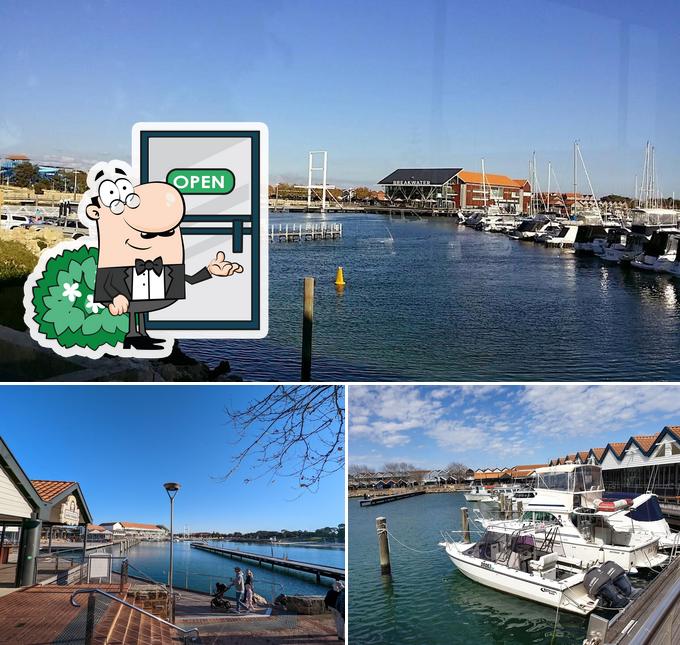 Check out how Hillarys Boat Harbour looks outside