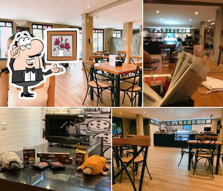 Veja imagens do interior do Duckbill Cookies & Coffee - Manaus Vieiralves