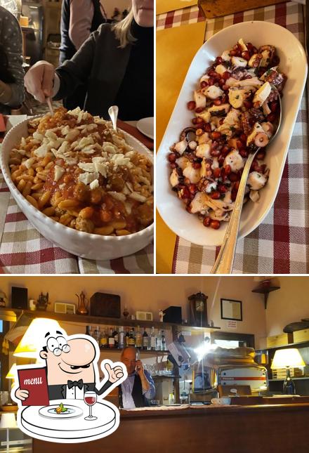 Questa è la foto che raffigura la cibo e interni di Latteria Maffucci
