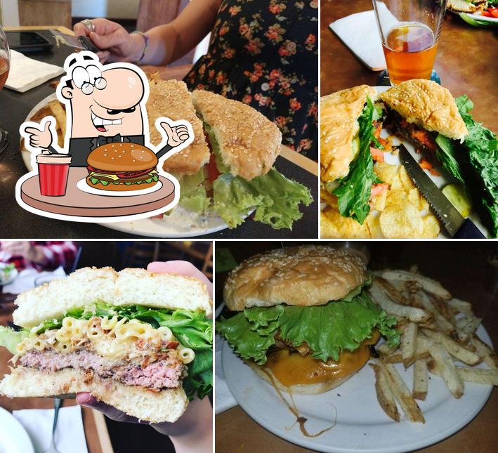 Get a burger at Brother Jon's Public House