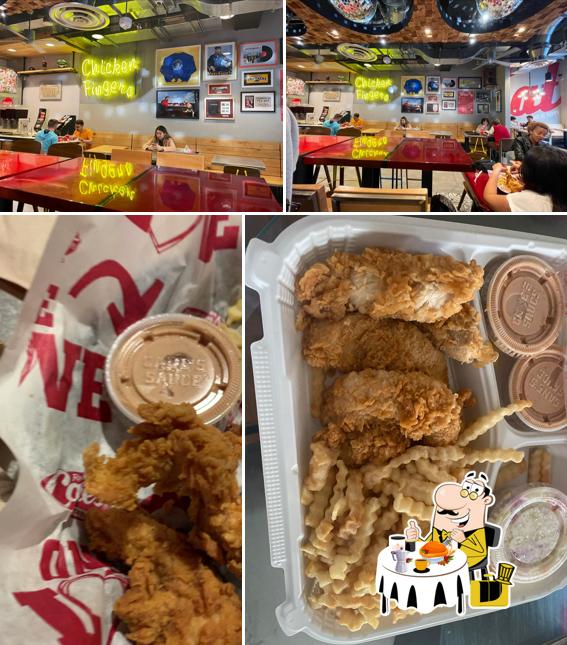 Raising Cane's Chicken Fingers, 755 Boylston St in Boston Restaurant menu and reviews