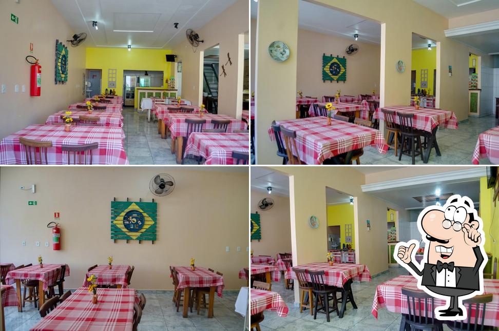 O interior do Recanto Do Sabor