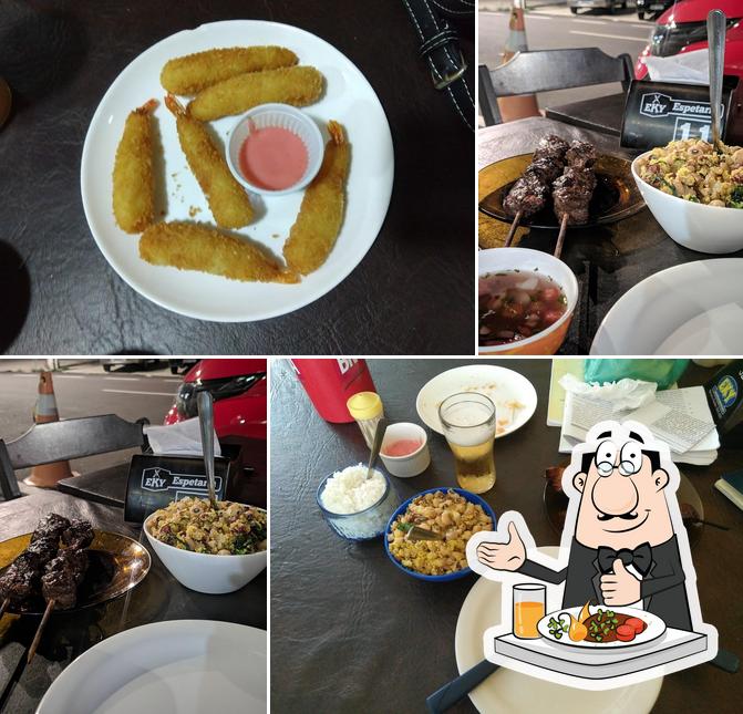 Platos en EKY Espetaria (Conselheiro)