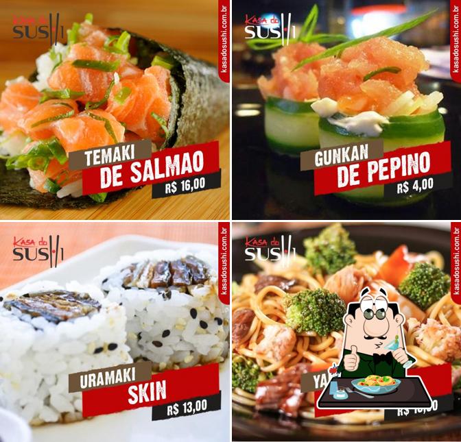 Comida em Kasa do Sushi