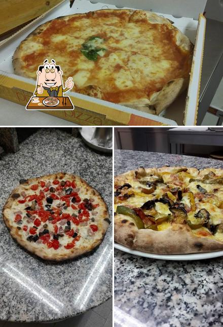 Essayez de nombreux types de pizzas