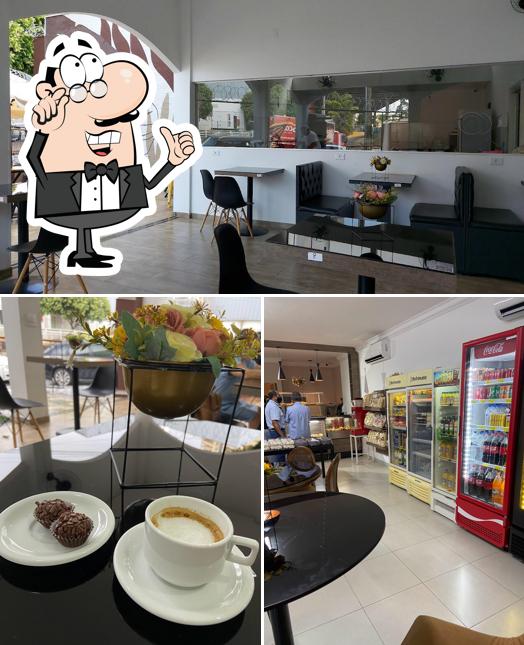 O interior do Gran Dolce