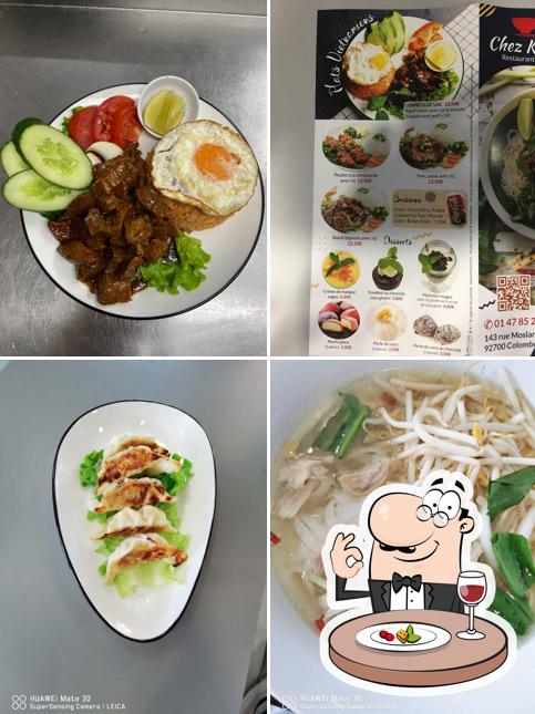 Nourriture à chez kimi restaurant vietnamien