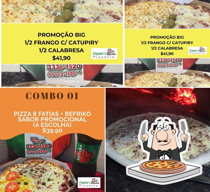 Consiga diversos variedades de pizza