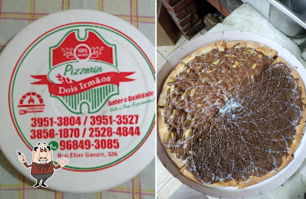 Comida em Pizzaria Dois Irmãos