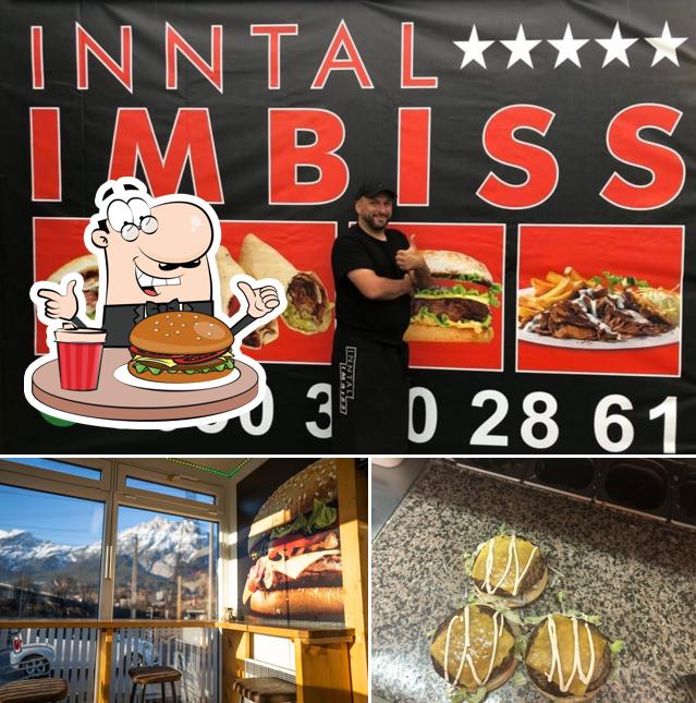 Commandez un hamburger à Inntal Imbiss