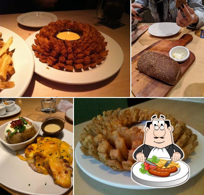 Platos en Restaurante Outback Steakhouse