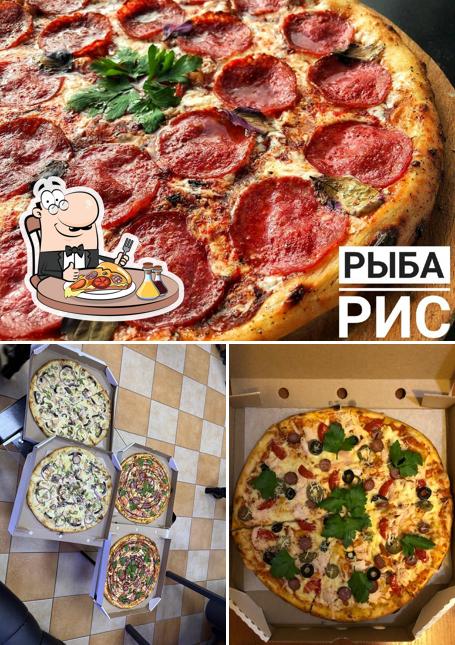 Choisissez des pizzas à Ryba Ris