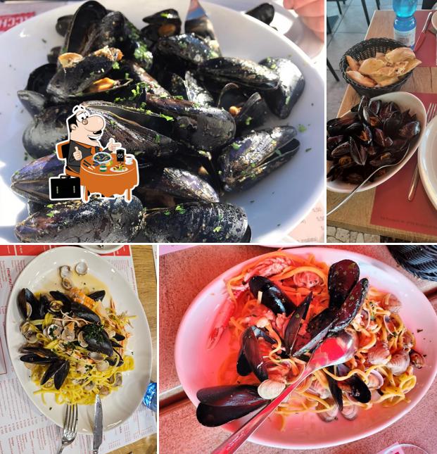 Cozze al Ristorante Cavalieri Spiaggia