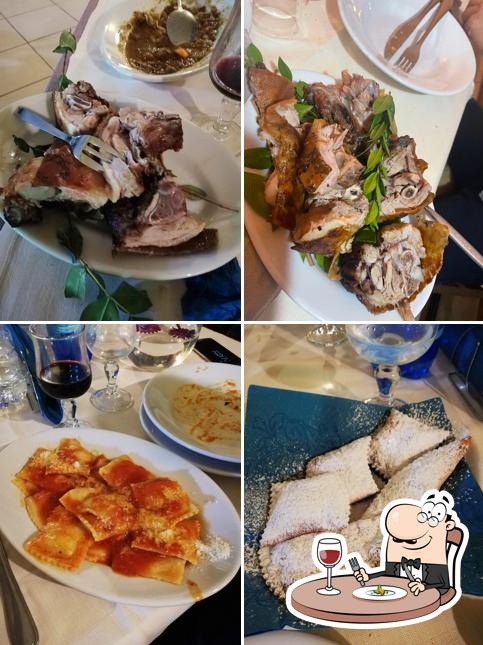 Cibo al Agriturismo Turritta de Is Arrieras