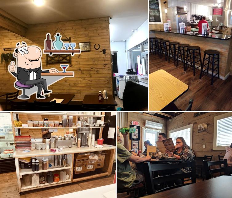 Check out how Outlaw's Burger Barn & Creamery looks inside