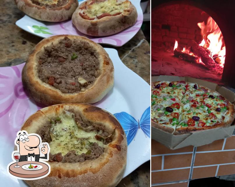 Comida em Pizzaria Casa de La Pizza