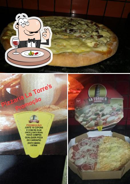 Comida em Pizzaria la Torre's