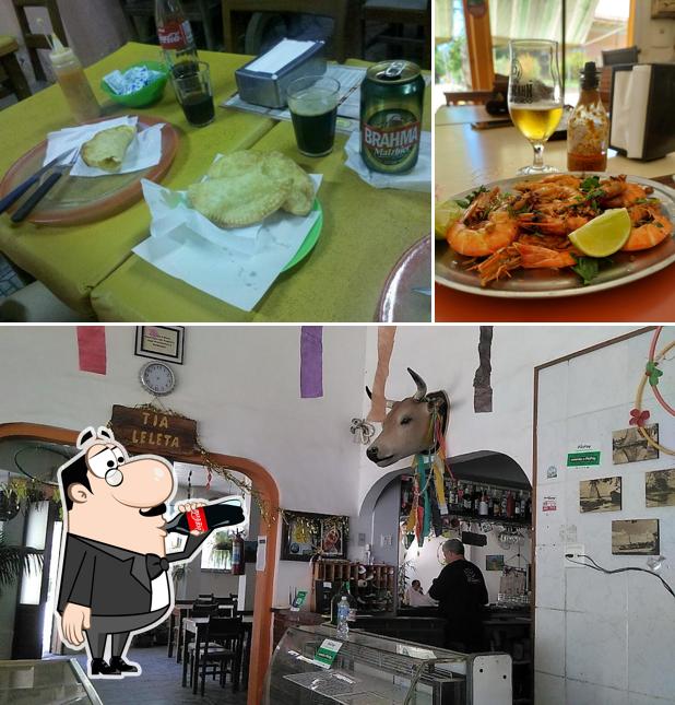 A imagem do Tia Leleta - Bar e Restaurante’s bebida e interior